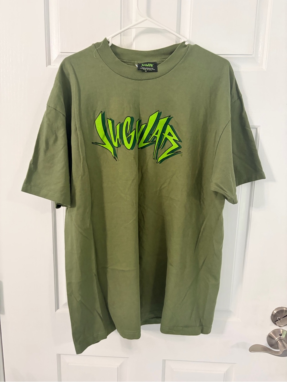 Jugular Olive Graphic Short Sleeve T-Shirt